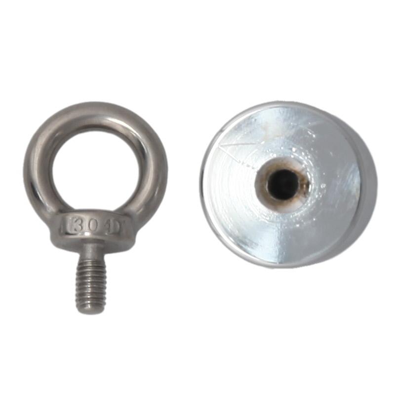 Stainless Anal Plug with Removable Ring, Small