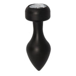BOTTOM JEWELS BLACK ALLOY W/ CLEAR JEWEL PLUG