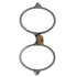 WRIST CUFFS STAINLESS XSMALL WITH LOCK