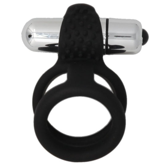 Go Go Vibrating Double Cock Ring