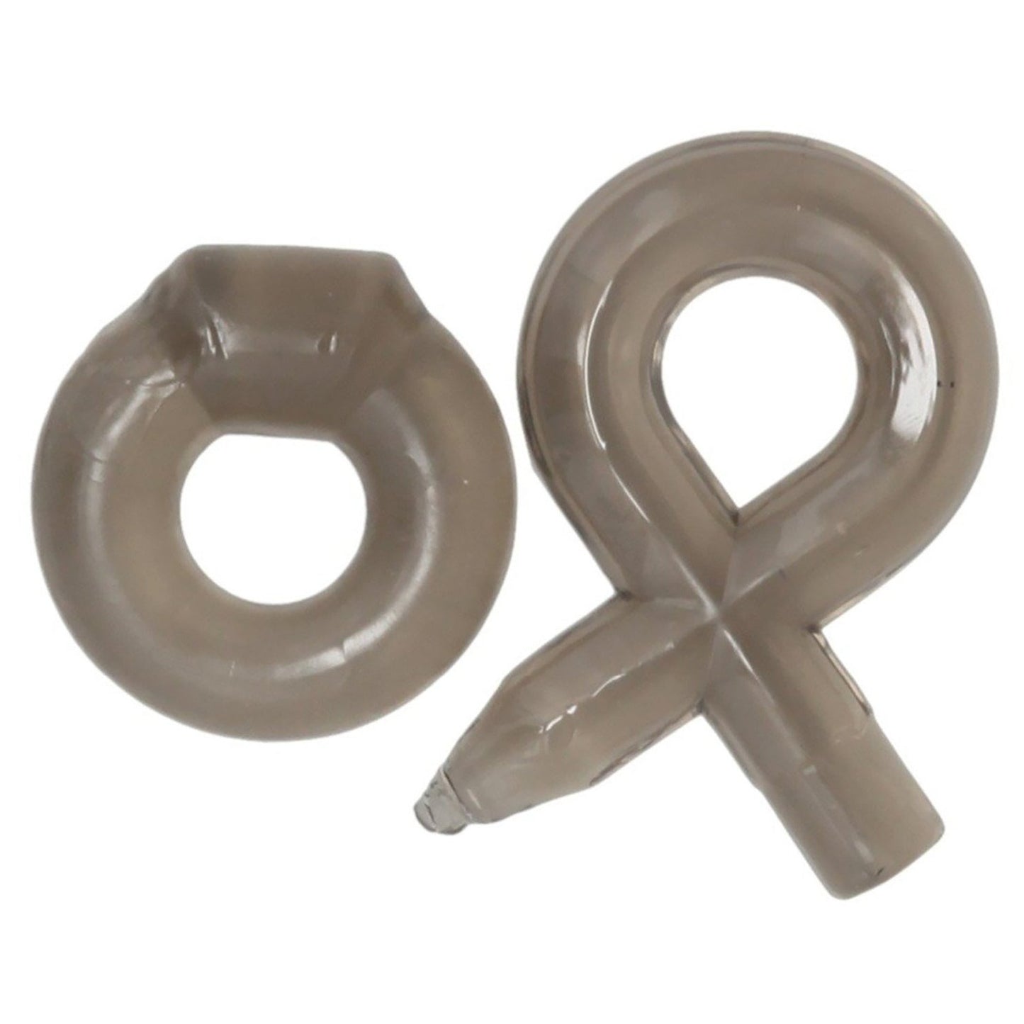 Double Cock Ring Set - X's and O's