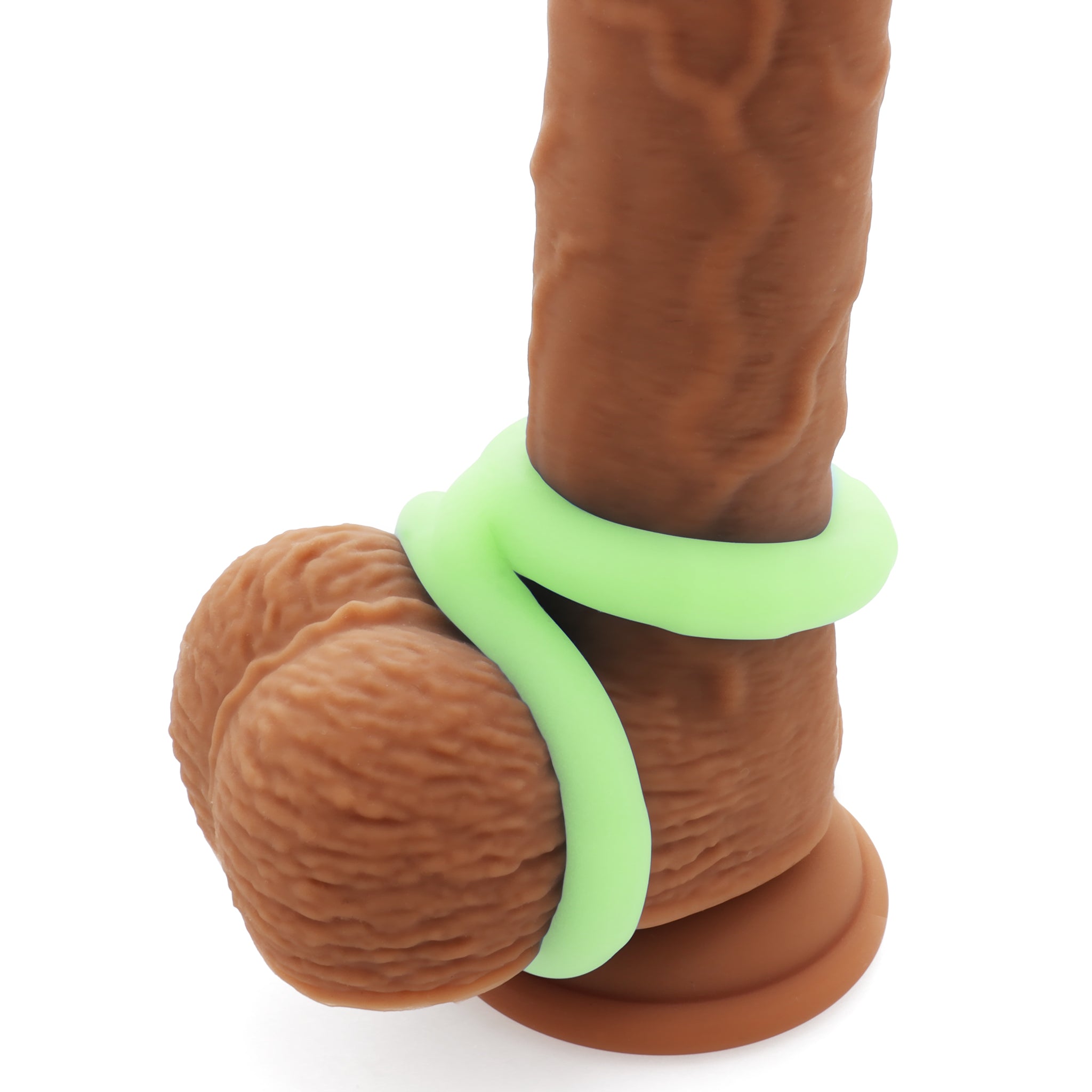 Glow in the Dark Double Cock Ring - The Nova