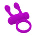 Vibrating Cock Ring with Clit Tickler - My Little Pet - Sunset Novelties