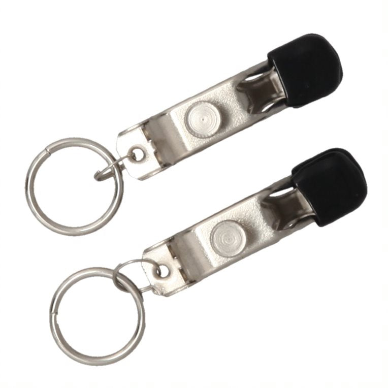 NIPPLE CLAMPS STAINLESS WITH LOOP HANDLE