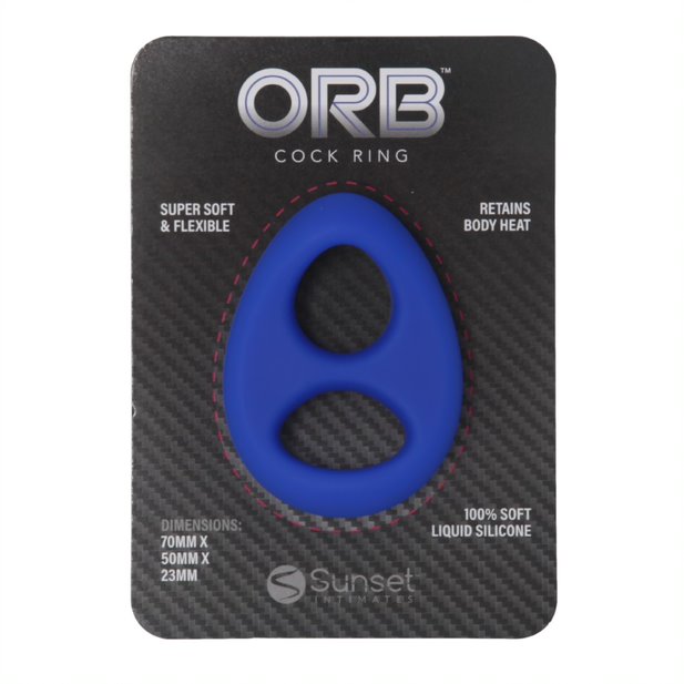 The Orb Cock Ring - Blue